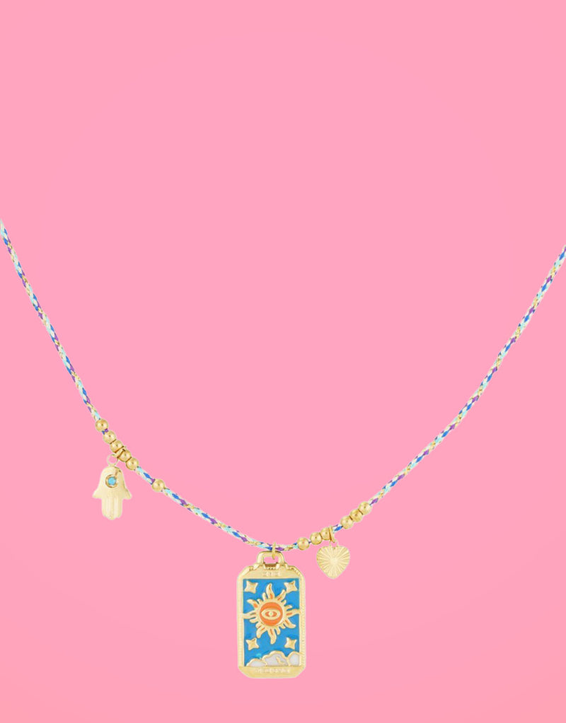 Aurora charms necklace