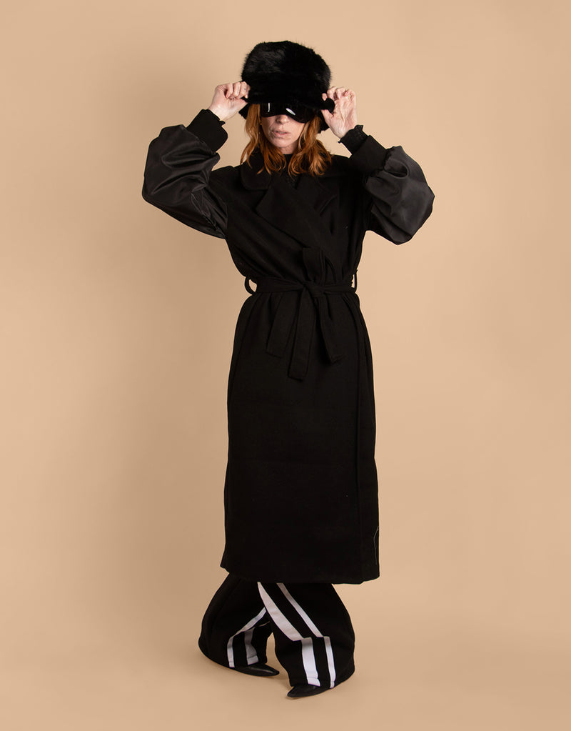 Bomber trench coat best sale