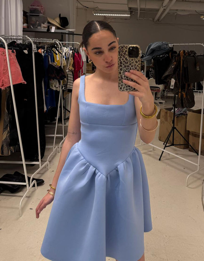 Bustier mini dress