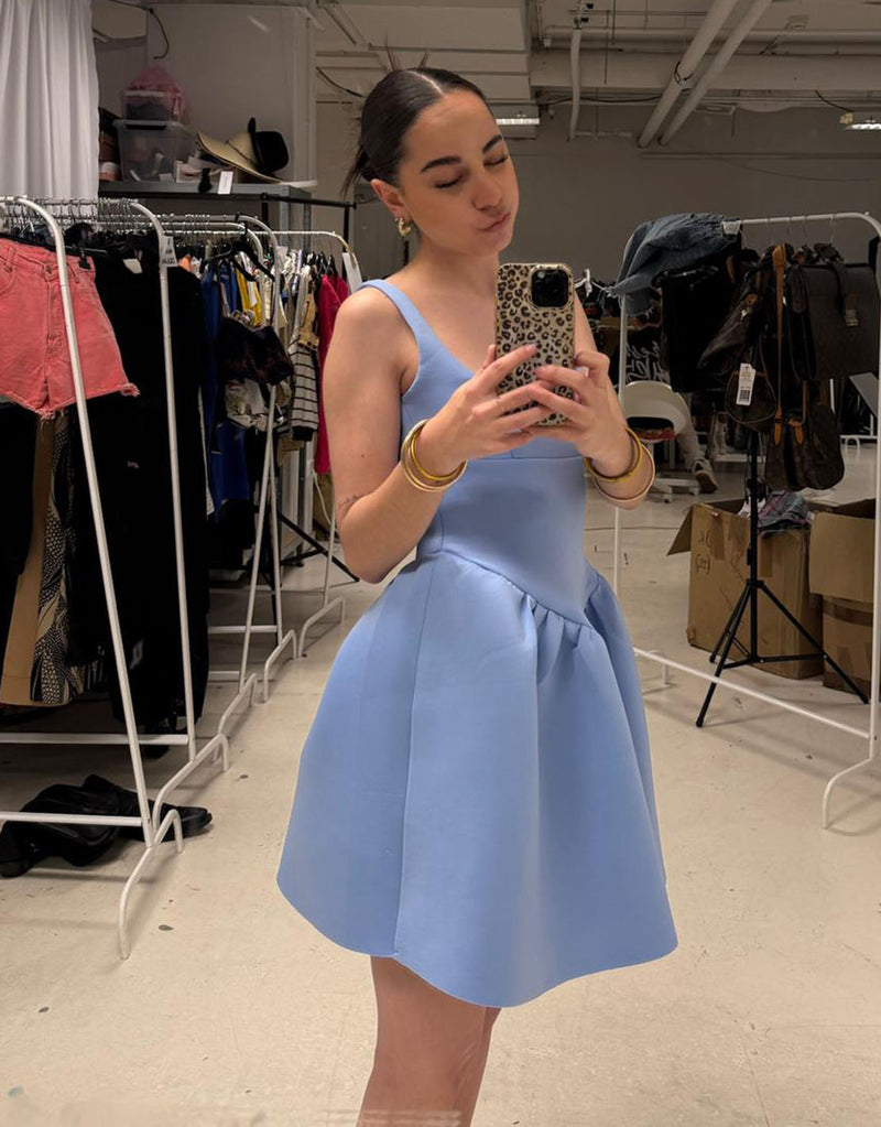 Bustier mini dress