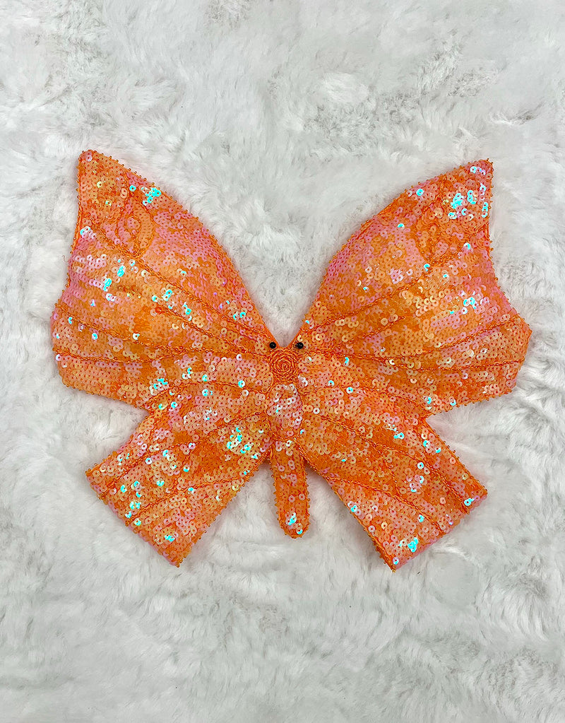 Butterfly sequin top