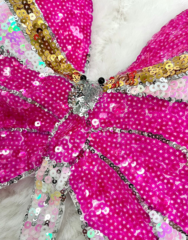 Butterfly sequin top