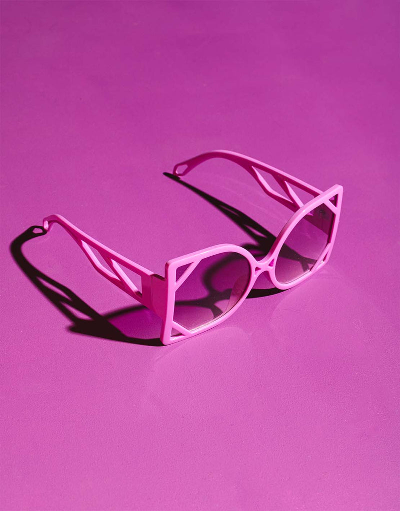 Chloe online purple sunglasses