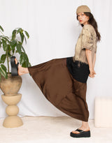 Flowy midi skirt