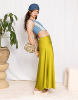 Flowy midi skirt