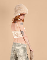 Corset top with clips