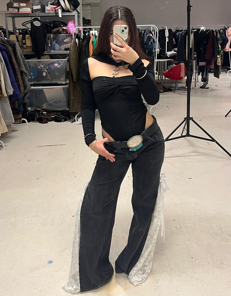 Cut out detail bodysuit