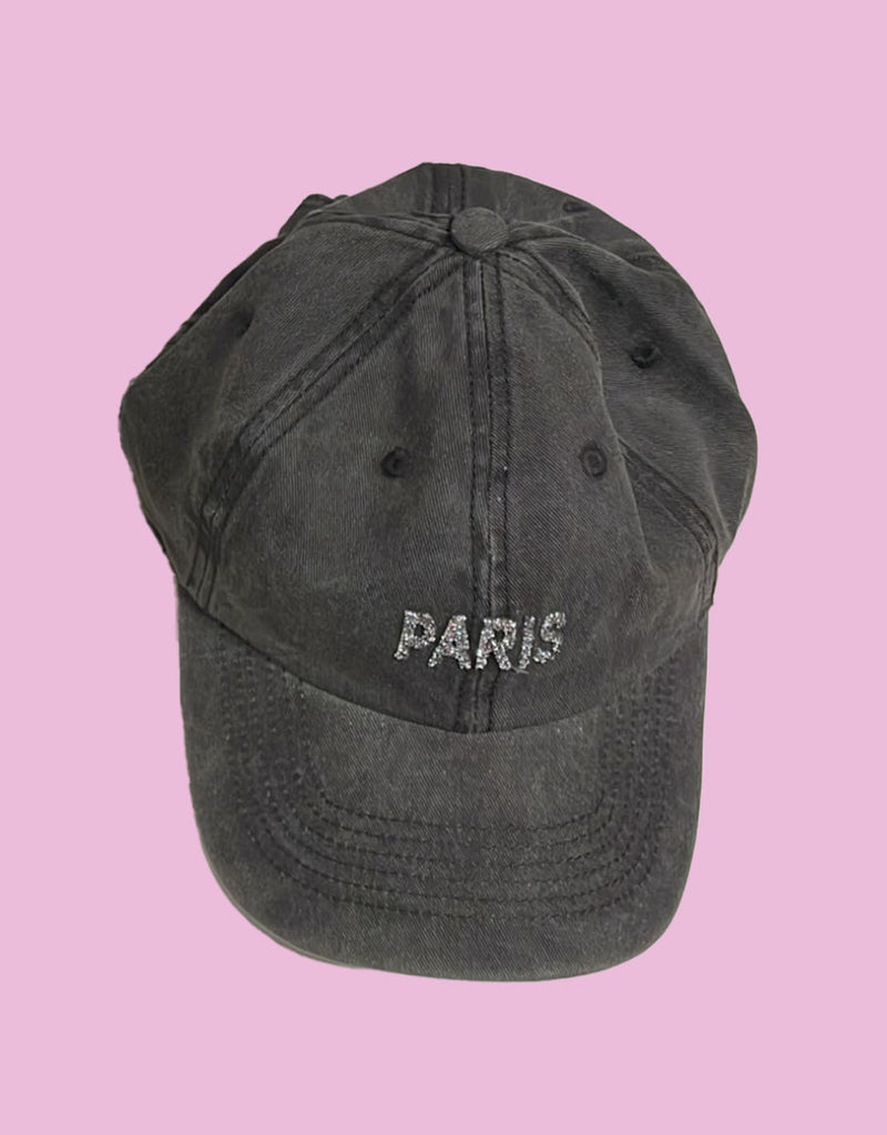 Denim cap PARIS