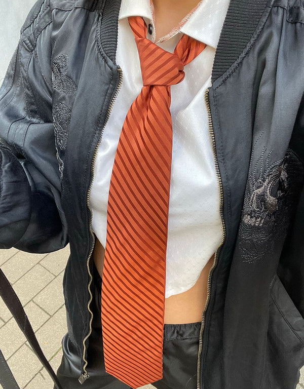 Vintage striped tie