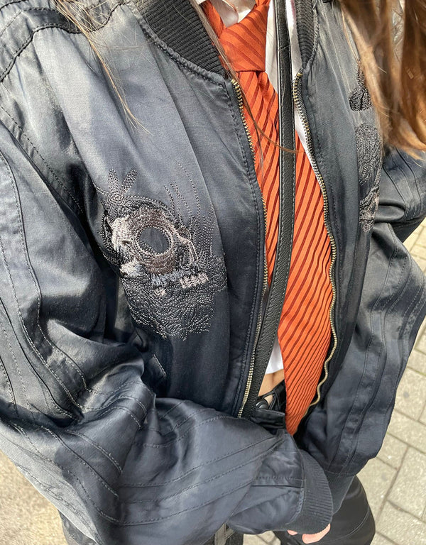 Vintage striped tie