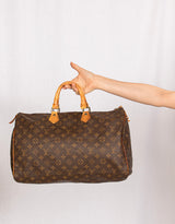 Vintage Louis Vuitton Speedy 40 monogram canvas handbag