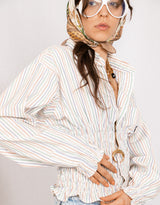 Vintage customized Ralph Lauren smocked longsleeve