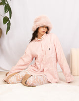 Vintage customized Ralph Lauren front ruched blouse