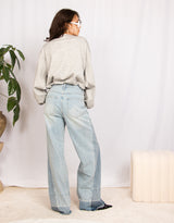 LA 1983 cropped sweater