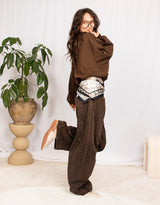 LA 1983 cropped sweater