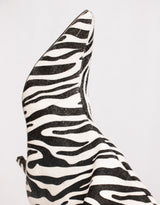 Knee high pointed heel boots