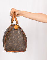 Vintage Louis Vuitton Speedy 30 monogram canvas handbag