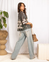 Sequin varsity 22 T-shirt