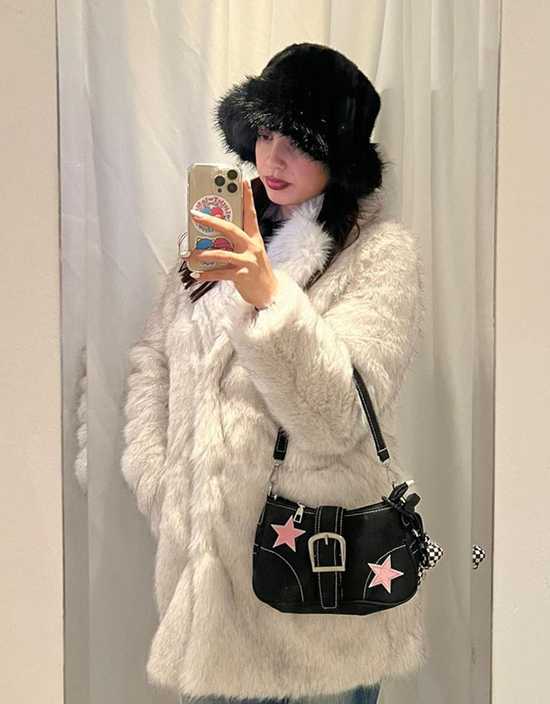 Faux fur coat I