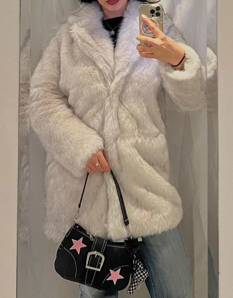 Faux fur coat I