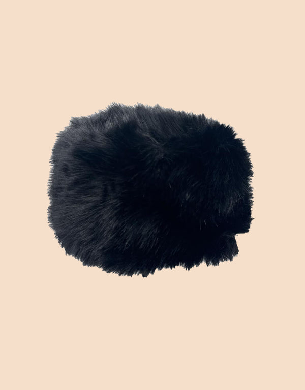 Faux fur furry hat