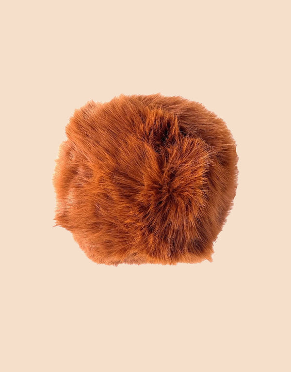 Faux fur furry hat