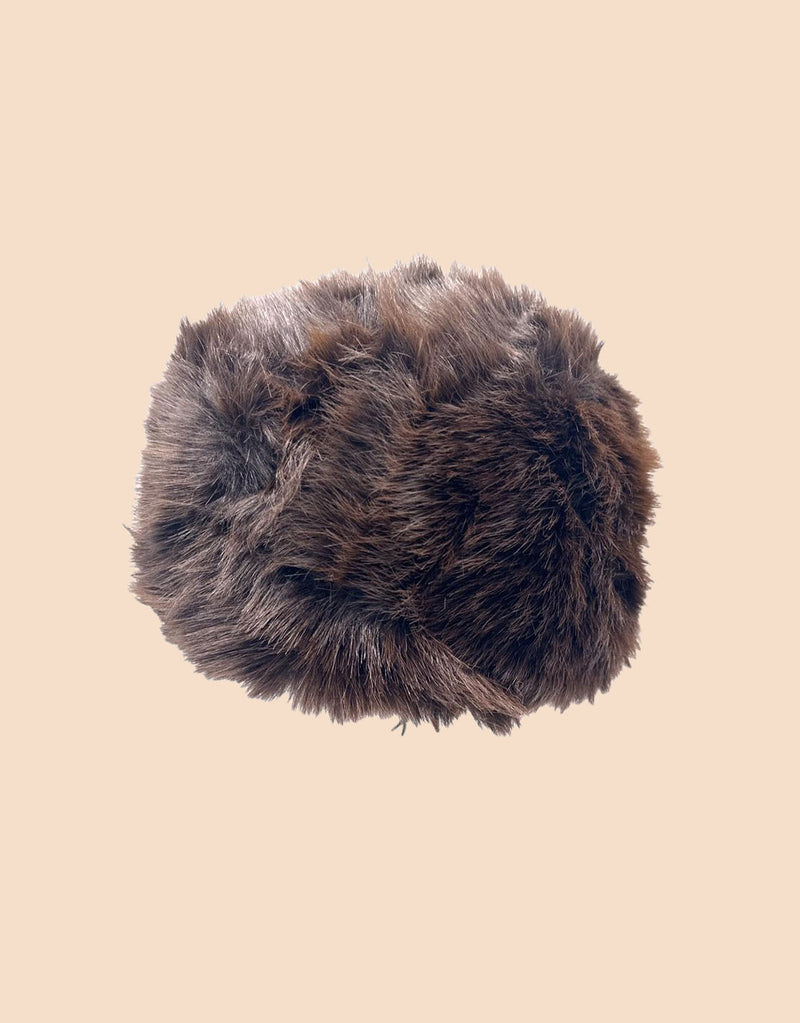 Faux fur furry hat