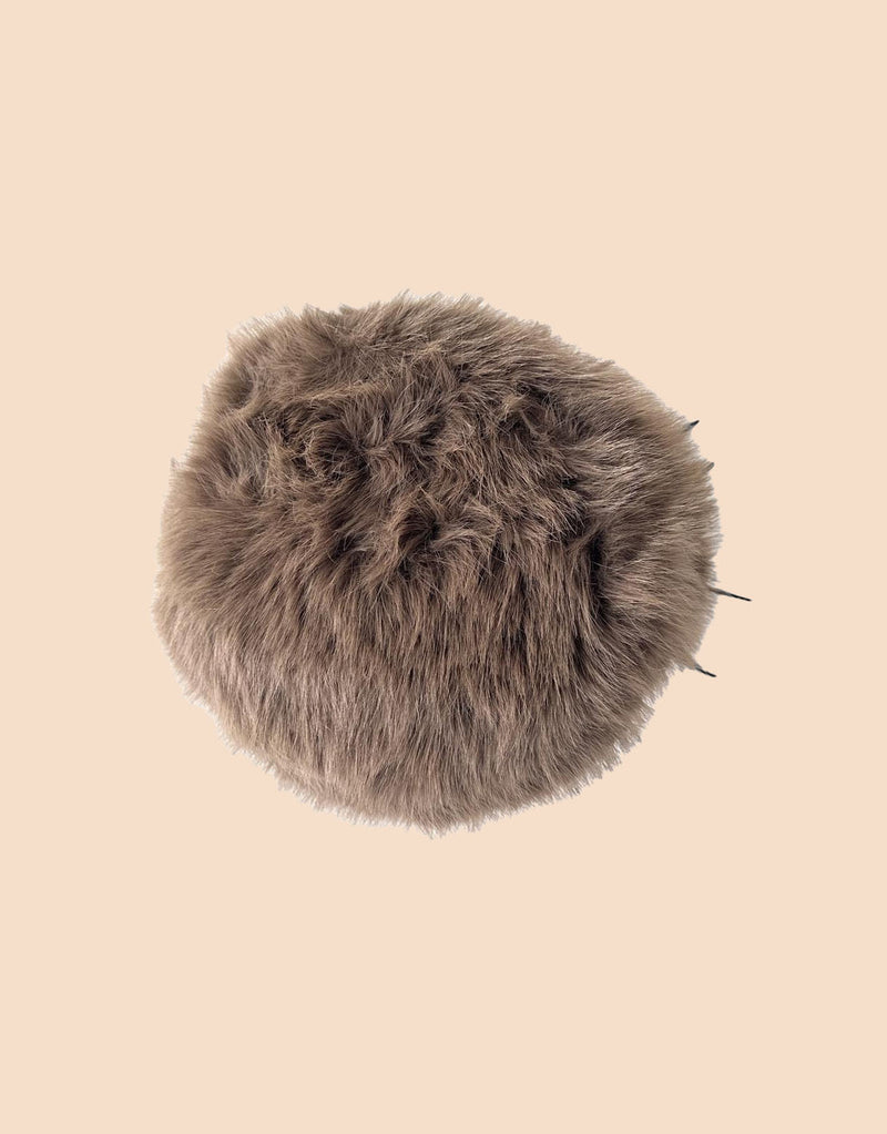 Faux fur furry hat