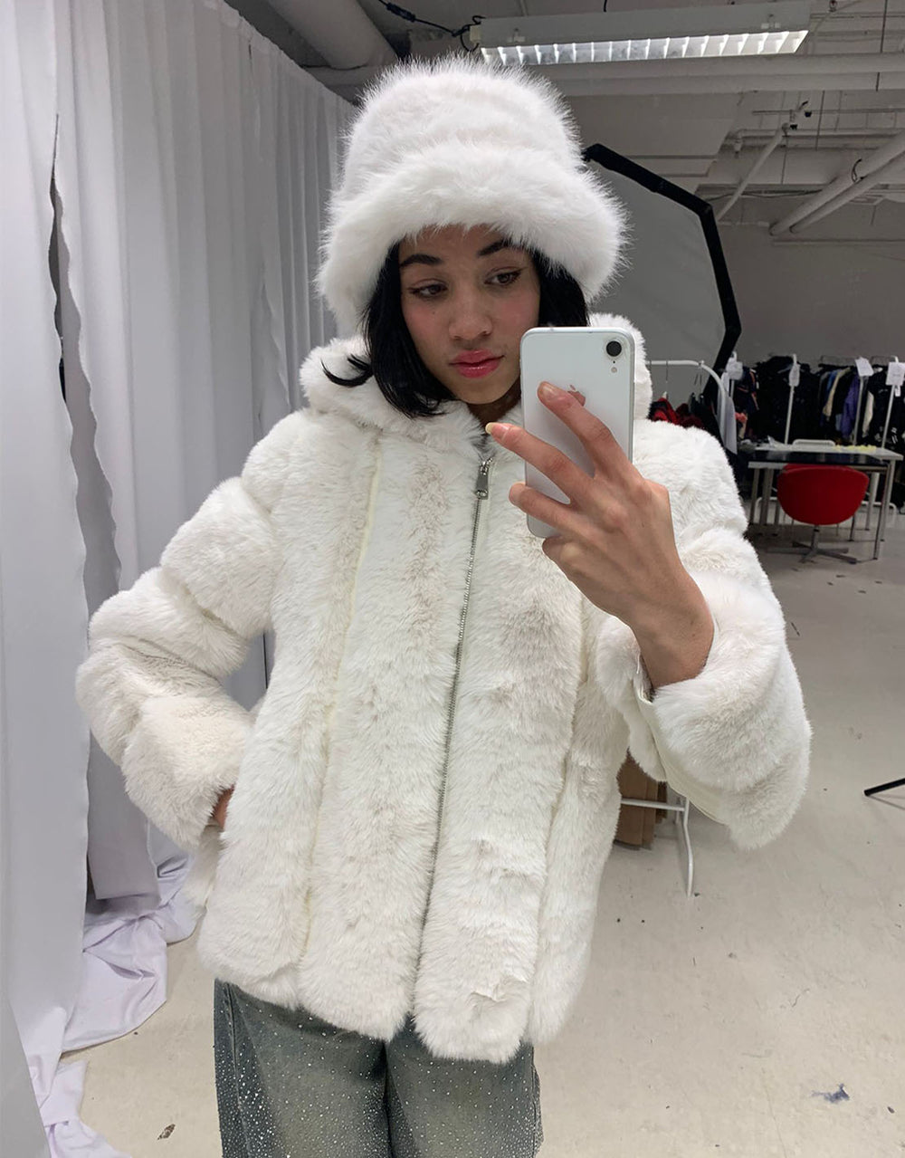 Icon Fox Faux Fur Jacket