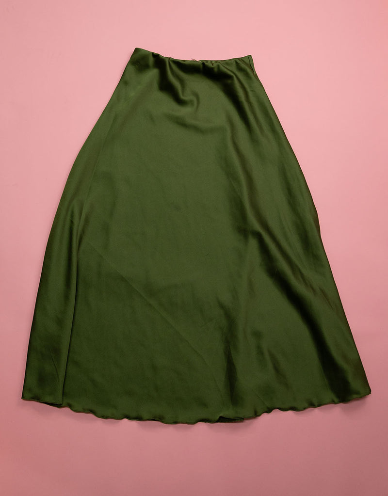 Flowy midi skirt