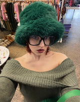 Fold over maxi dress