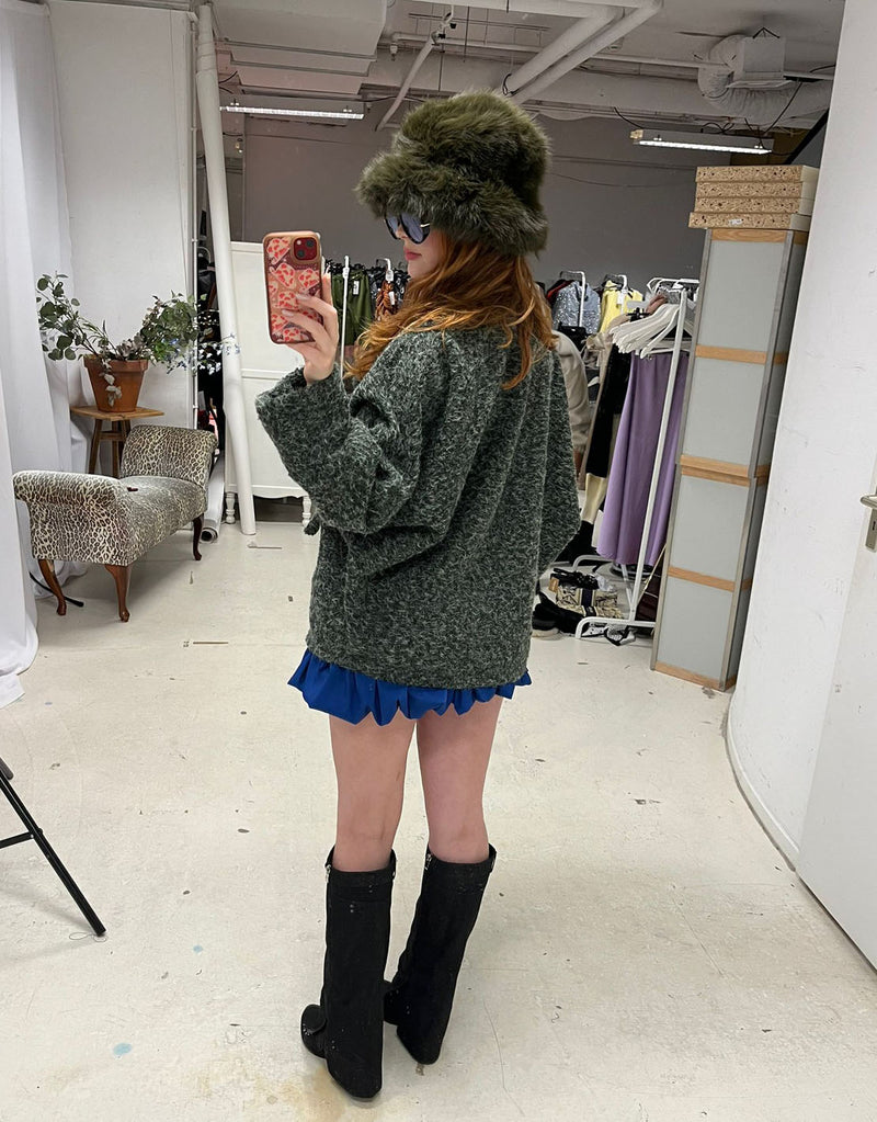 Front tie bow jacket