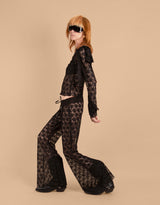 Handmade LIGI atelier POPPING THE NIGHT flare pant