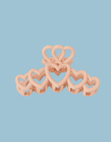 Hearts hair clip