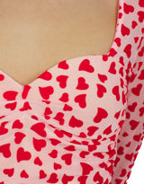 Heart print body