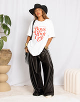 Boys don't cry statement T-shirt