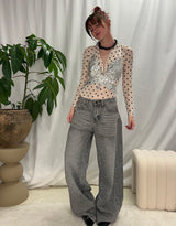 Butterfly sequin top