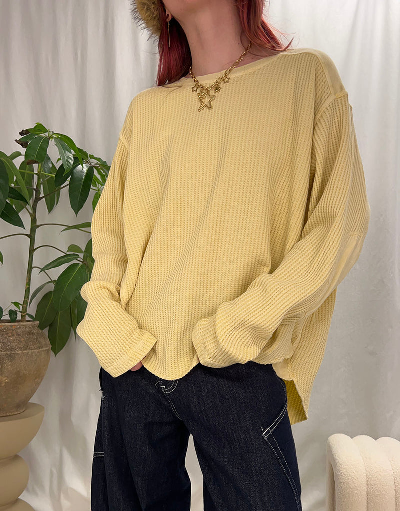 Free People One Blake Thermal sweater