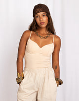 Underwire corset cami top