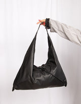 Handcrafted soft sheep leather slouch shoulder bag