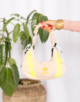 Vintage customized Adidas adjustable bag with bows
