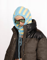 Striped balaclava