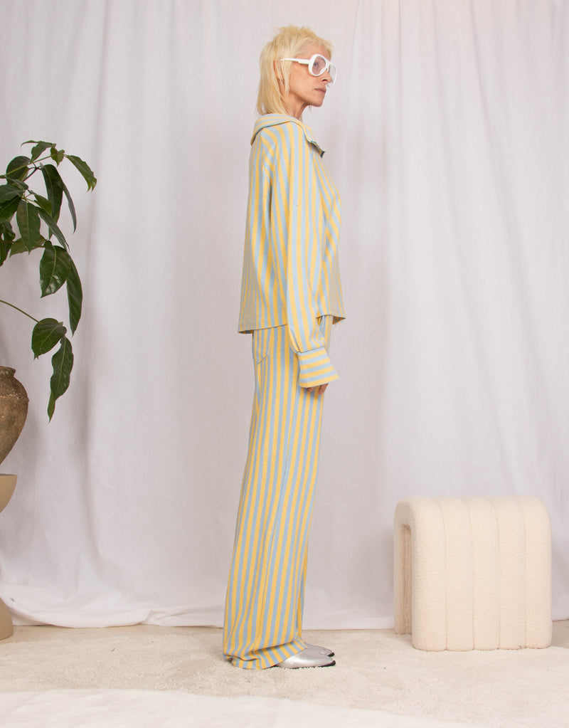 Striped Y2K zip top – JUTKA & RISKA
