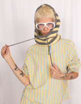 Striped balaclava