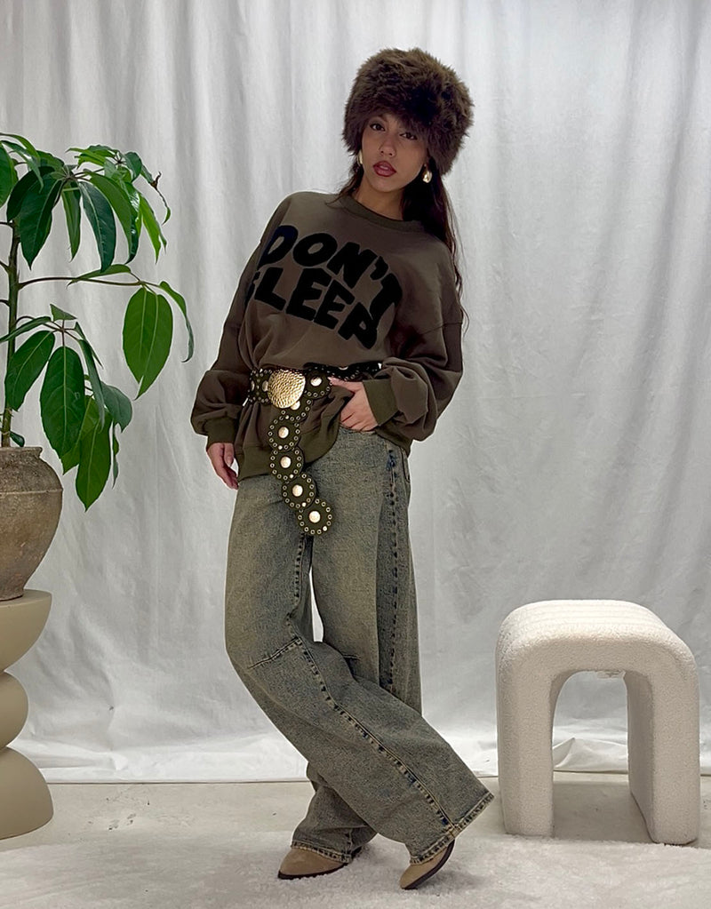 I don't sleep sweater