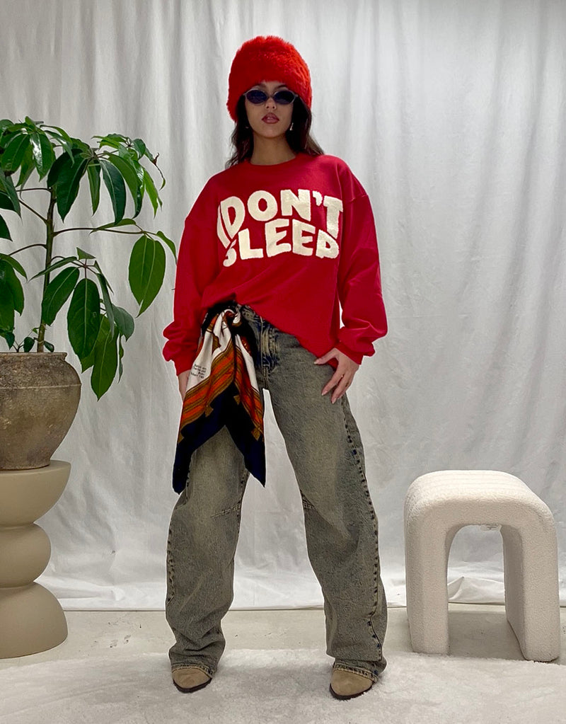 I don't sleep sweater