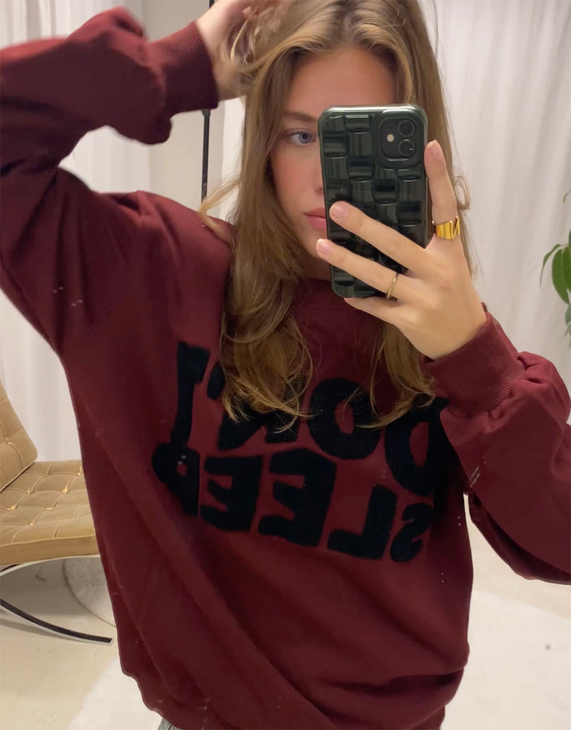 I don't sleep sweater