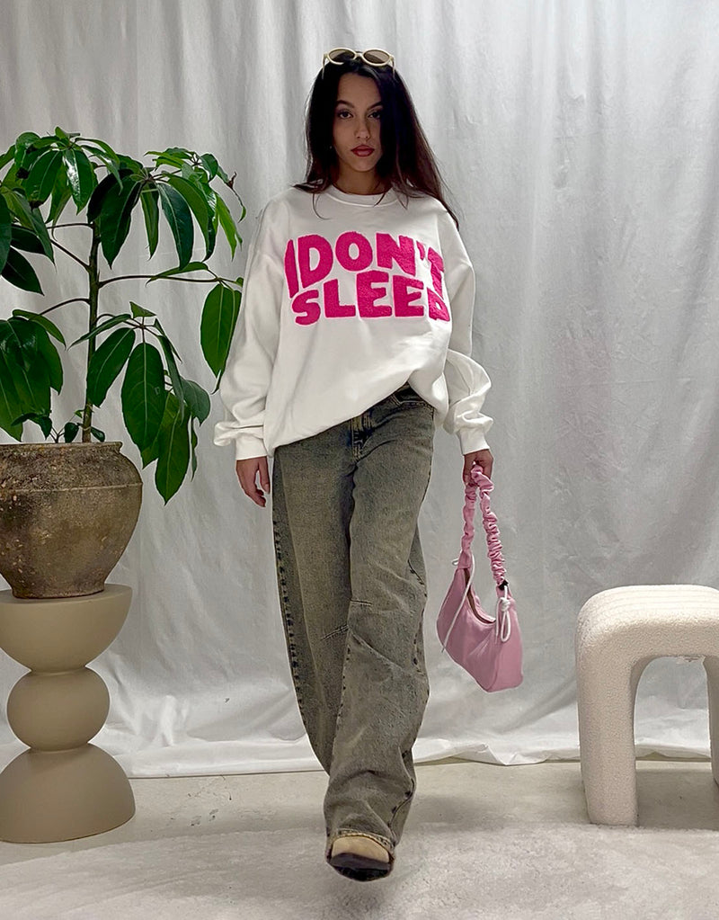 I don't sleep sweater