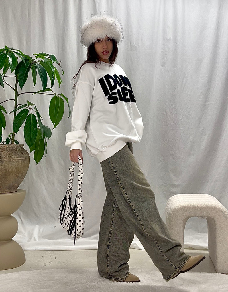 I don't sleep sweater