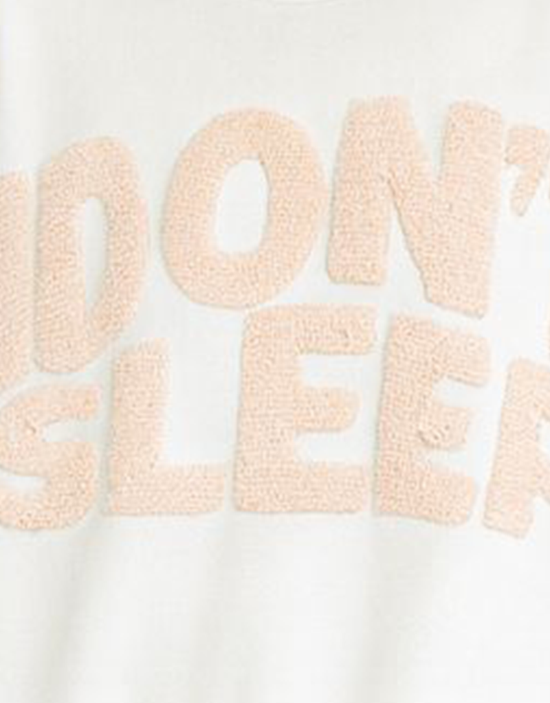 I don't sleep sweater
